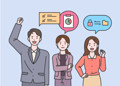 플립러닝 수업 장면